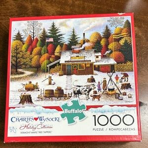 1000 piece puzzle. Buffalo. Charles Wysocki.